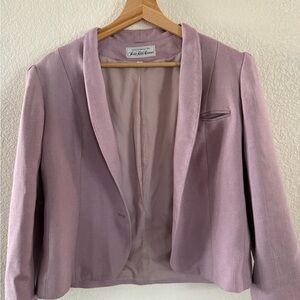 Saks Fifth Avenue Lavender Blazer